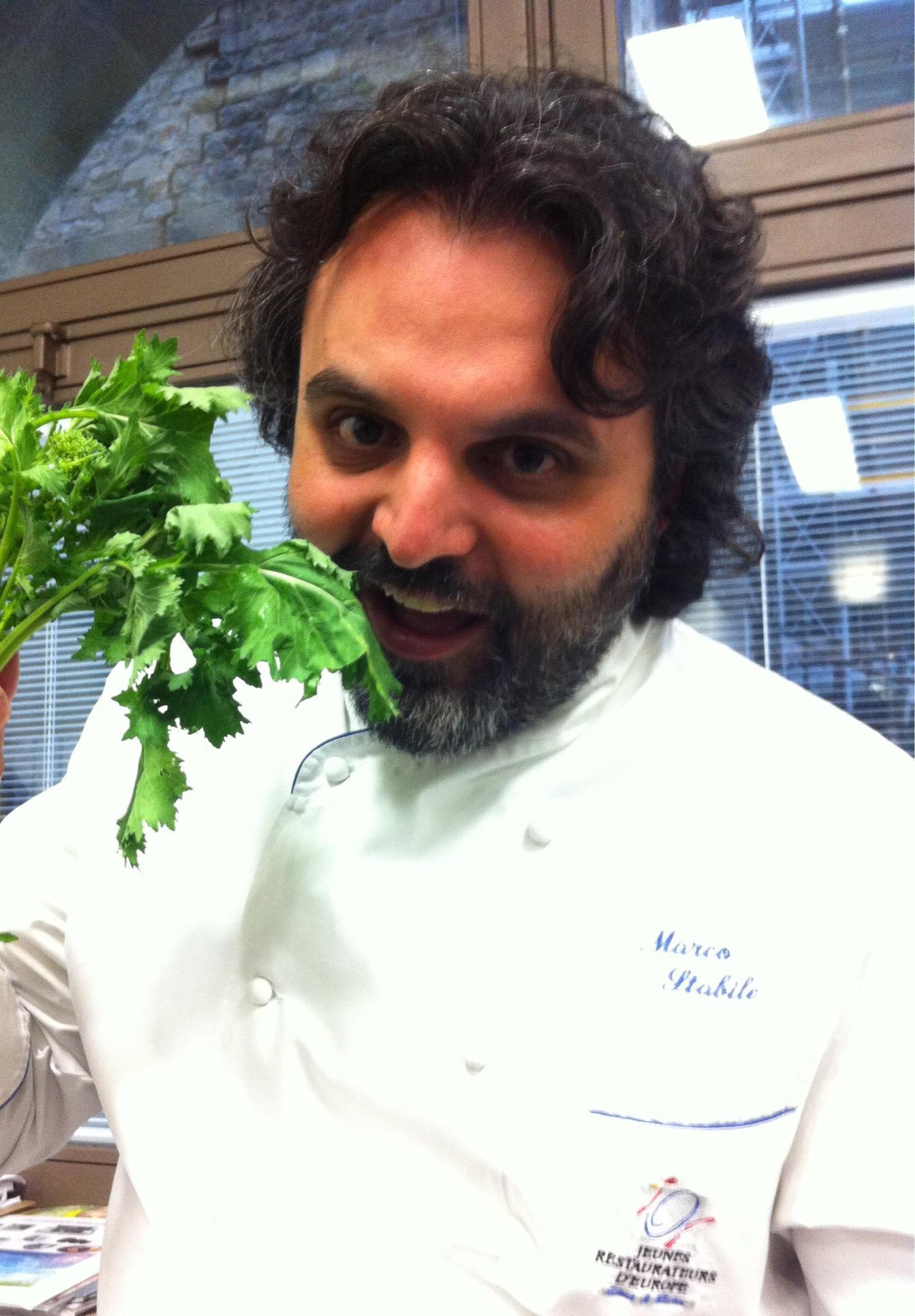 Lo chef Marco Stabile