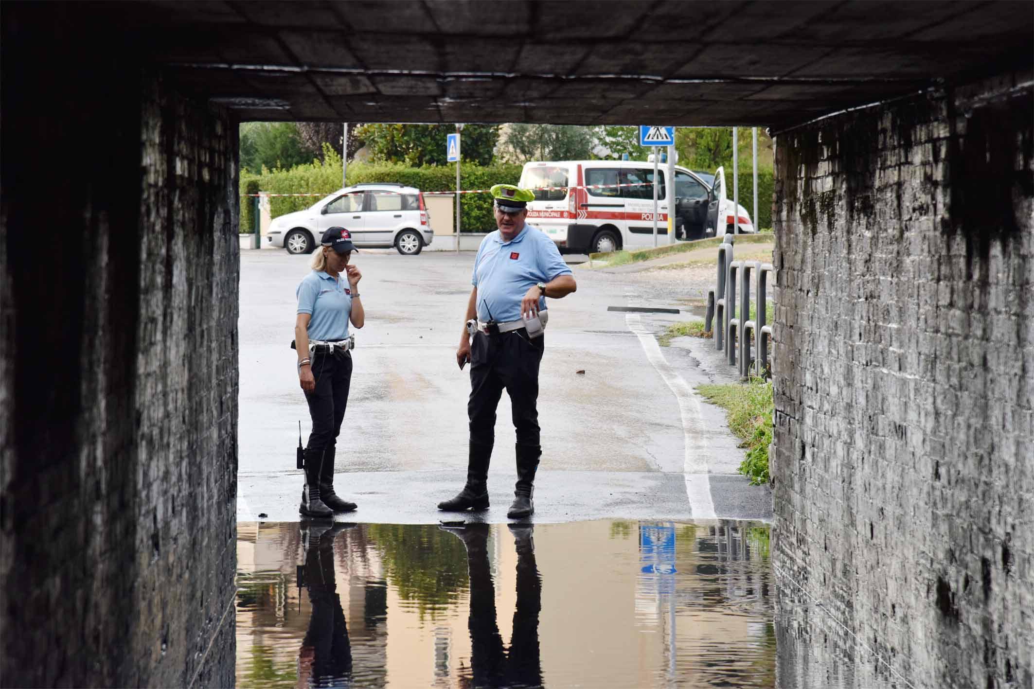 Il sottopasso di via Bonistallo si allaga ad ogni temporale di forte intensità