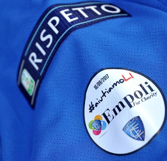 Empoli per Livorno con maglie speciali e una raccolta fondi
