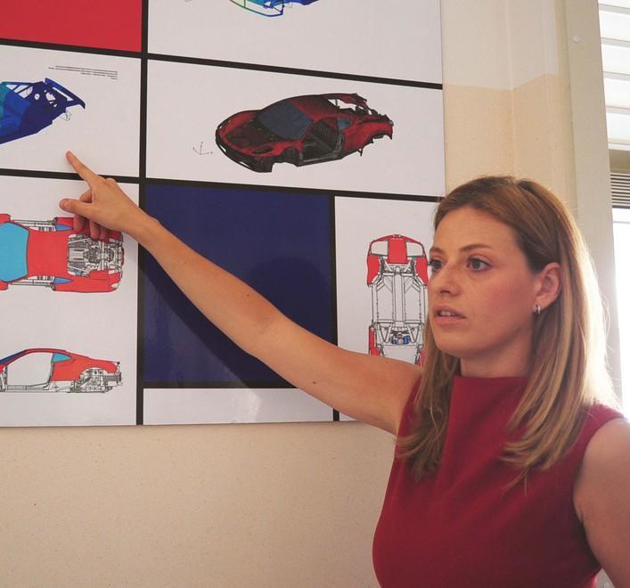 Modena. Sara Mantovani, passione ricerca per disegnare le auto del futuro 