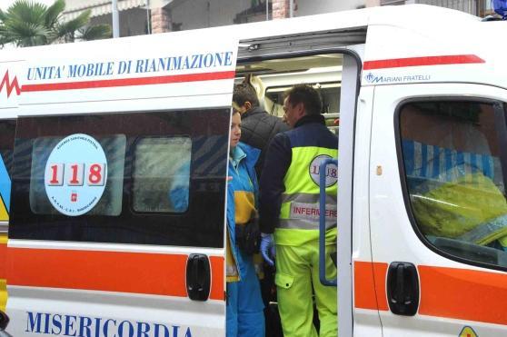 Un intervento della Misericordia di Pistoia (foto d'archivio)