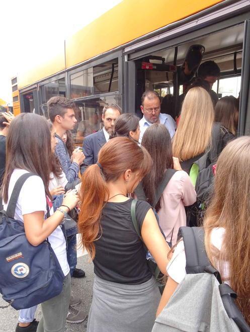 Primo giorno senza patemi sui bus 