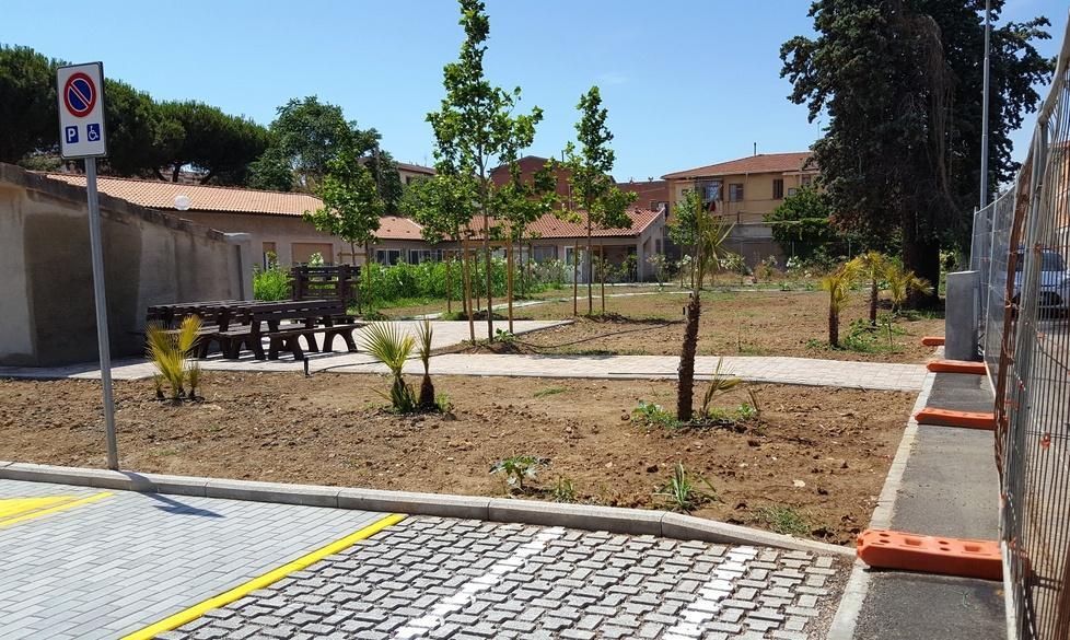Pronto il giardino all’ex Carsal 