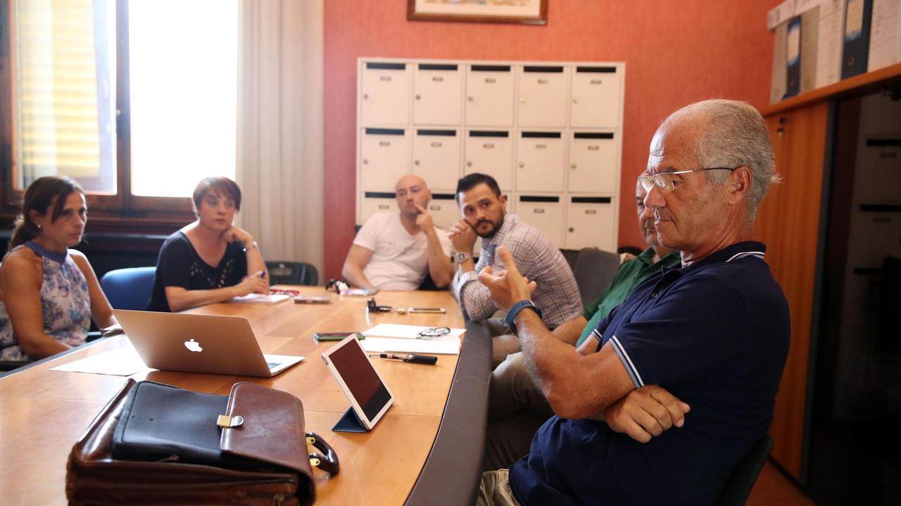 Renato Cipollini, presidente della Montecatini Parcheggi & Servizi, durante l’audizione in commissione partecipate