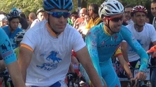 È il “Fabio Aru day”: Villacidro pedala con il suo campione 