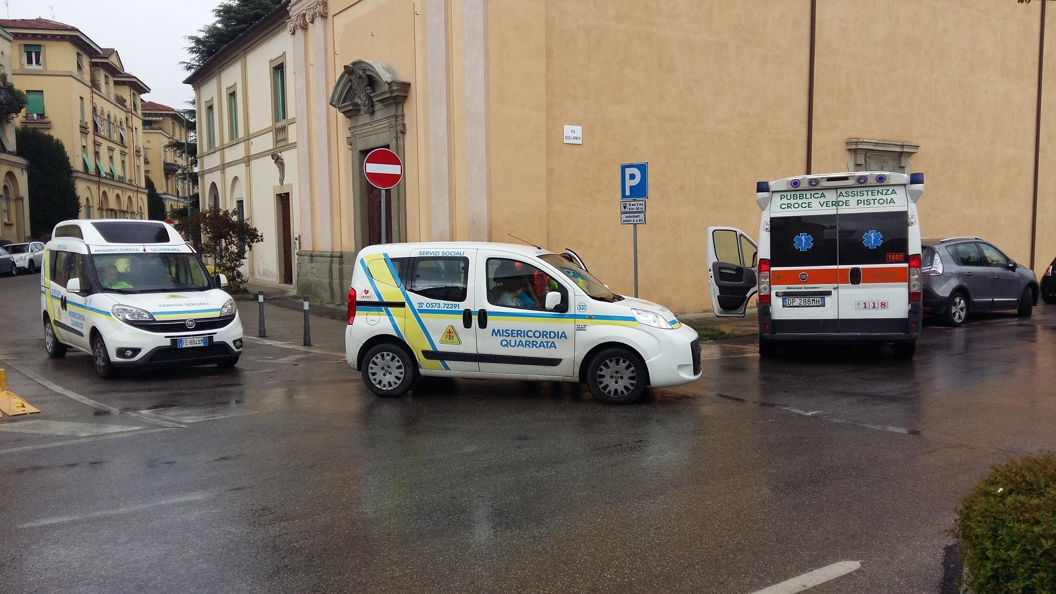 L'incidente tra piazza del Carmine e via degli Armeni