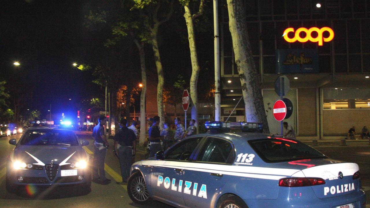 Un intervento delle Volanti (foto d'archivio)