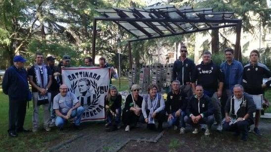 Prima della partita ricordate le vittime dello stadio Heysel