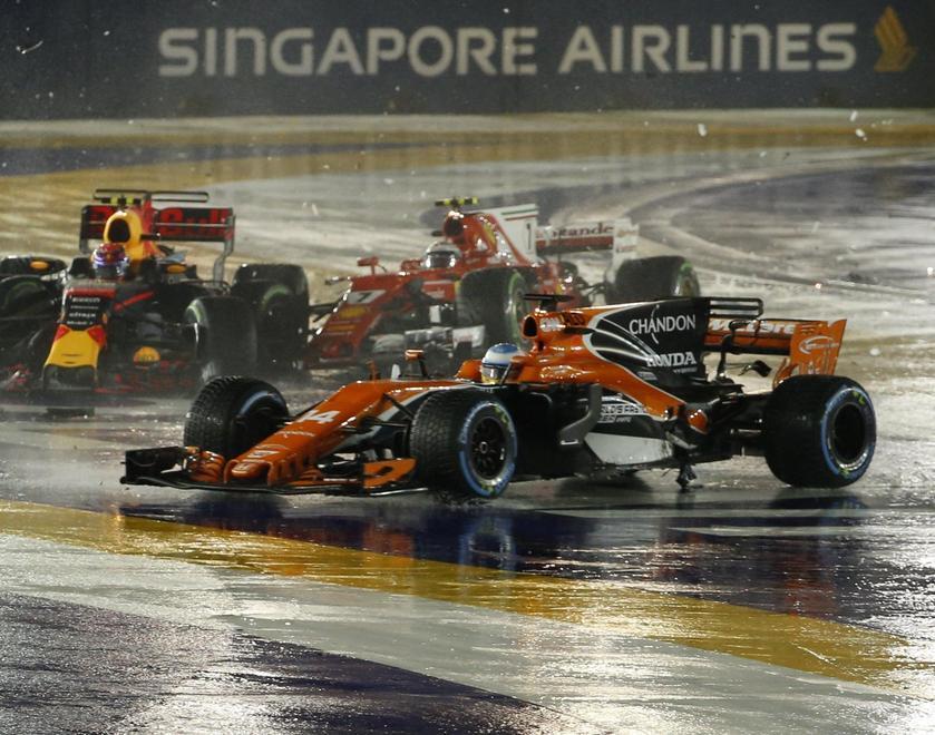Ferrari, a Singapore piove sul bagnato 