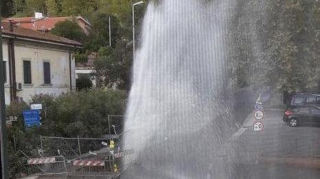 Un guasto lascia Forcoli senza acqua