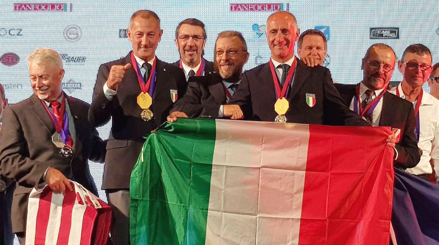 Per il gallurese Luigi Garau titolo iridato Open 