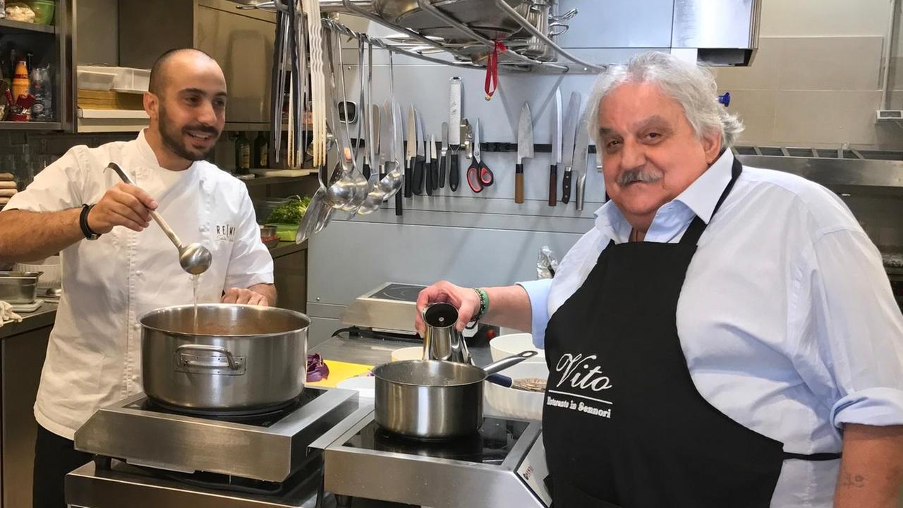 Chef Vito Senes e Sandro Cubeddu: «Stupiremo l’Italia con la zuppa di pesce» 
