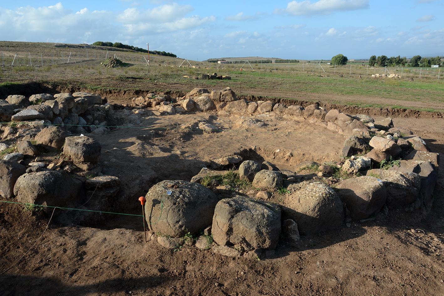 Lo scavo archeologico di Monte Prama (foto Francesco Pinna)