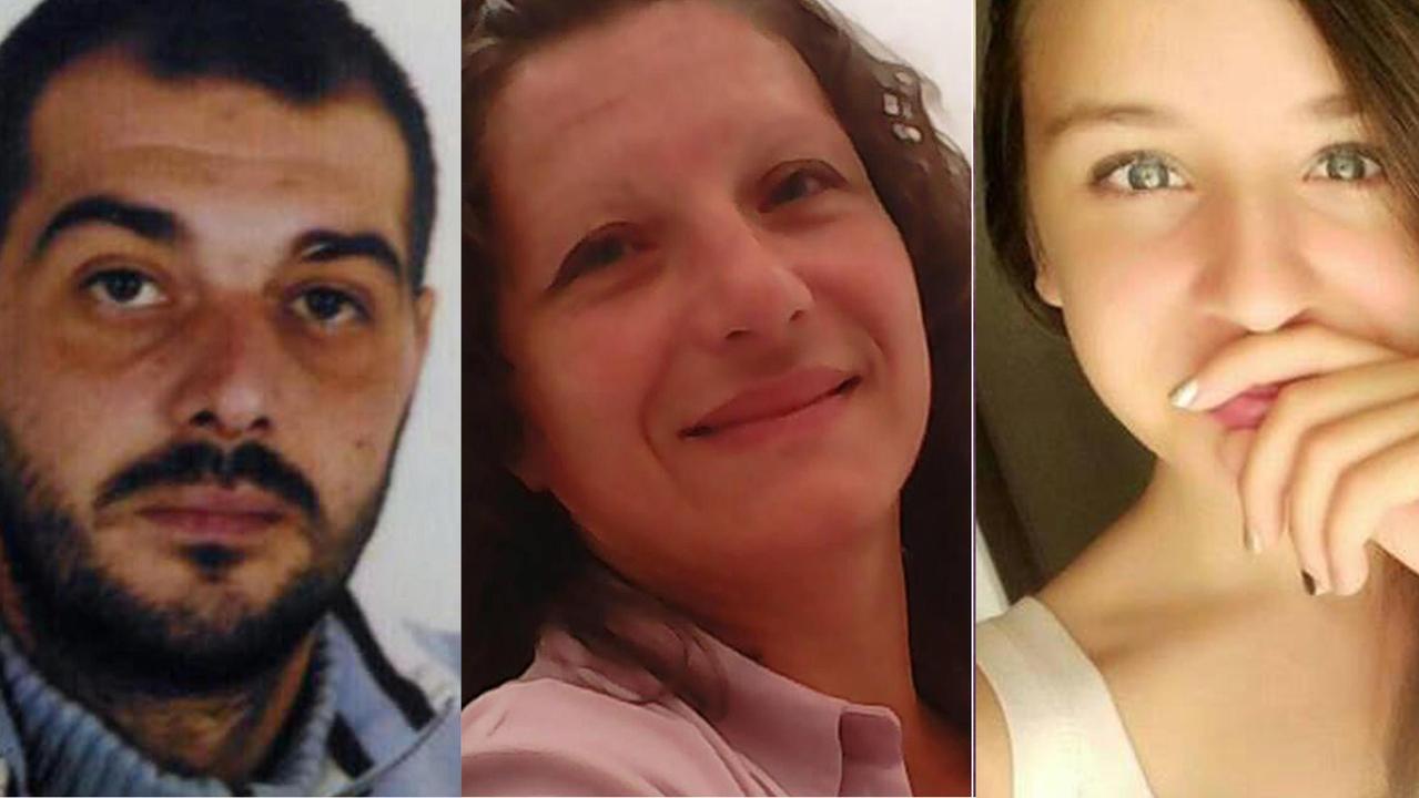 L'omicida, la mamma della vittima e la vittima