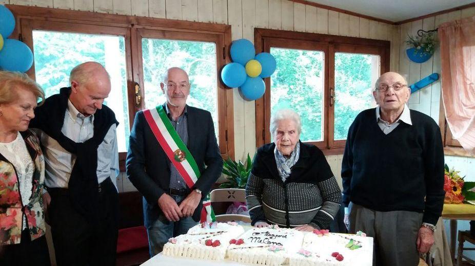 Milena Bertolacci spegne 107 candeline