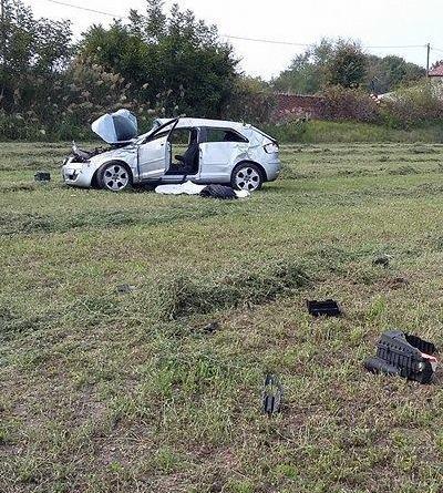 Concordia, Sbanda in auto e cappotta: 28enne morto 