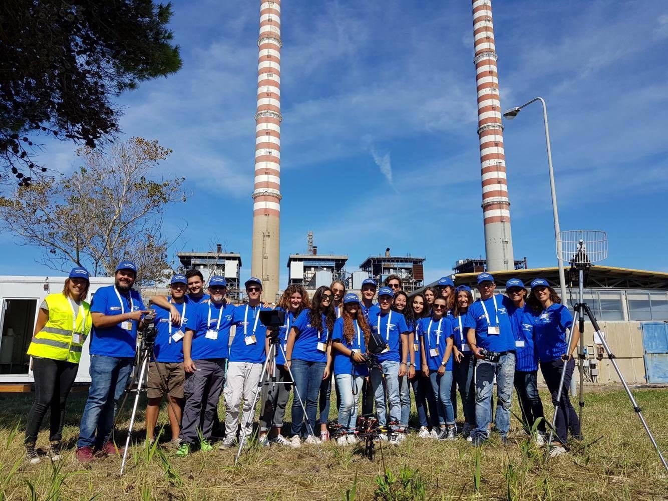 Erl Emergency 2017: studenti del Carducci Volta Pacinotti, coi professori e collaboratori