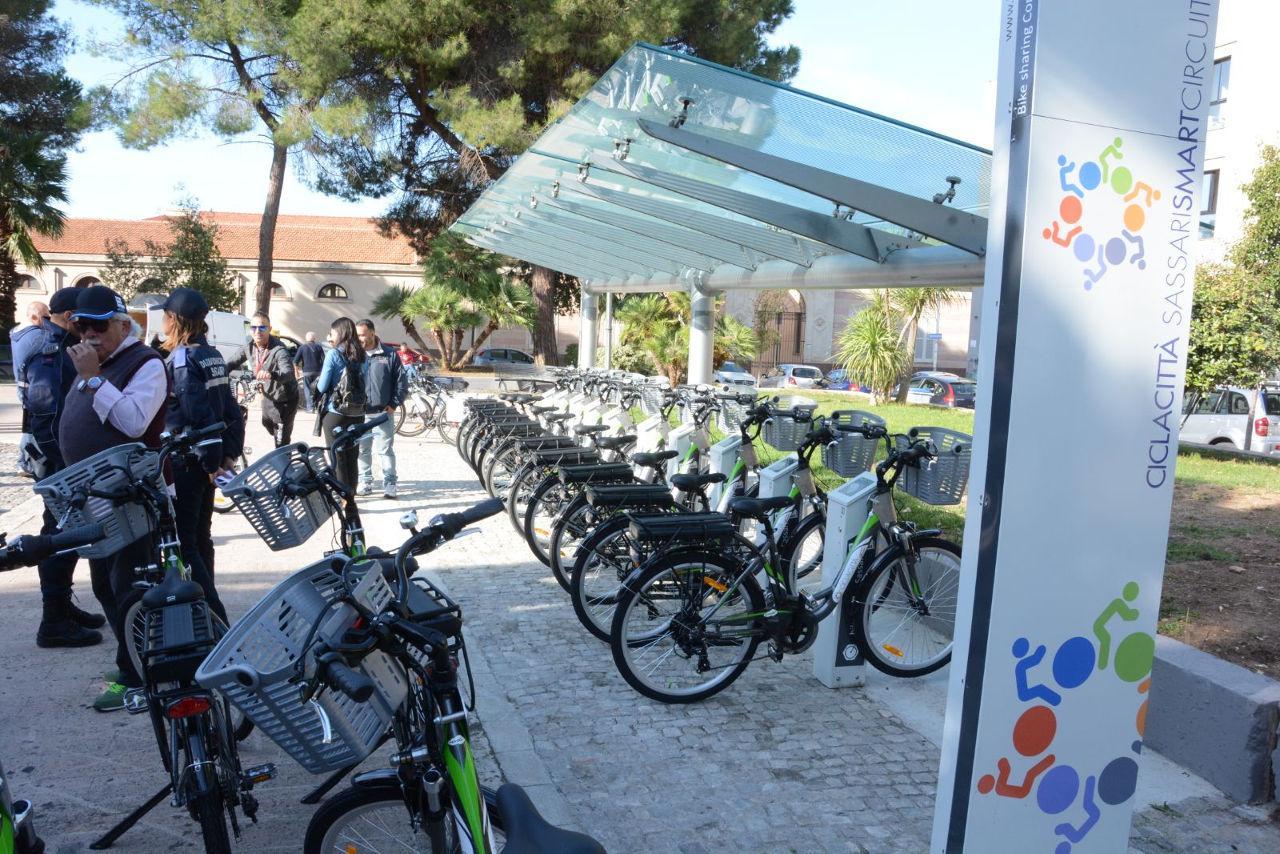 Il nuovo bike parking a Sassari