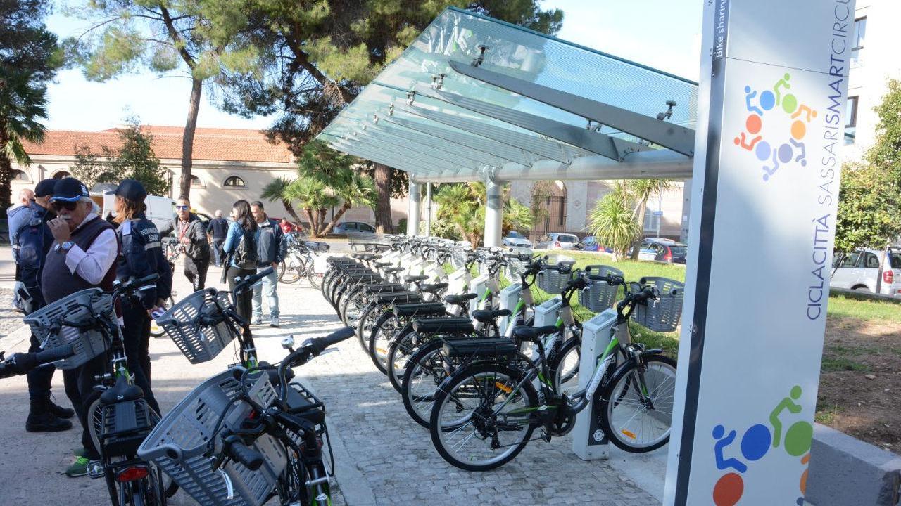 Il nuovo bike parking a Sassari