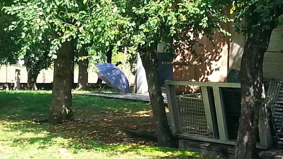 Carpi, centrato da un fulmine mentre prepara la griglia