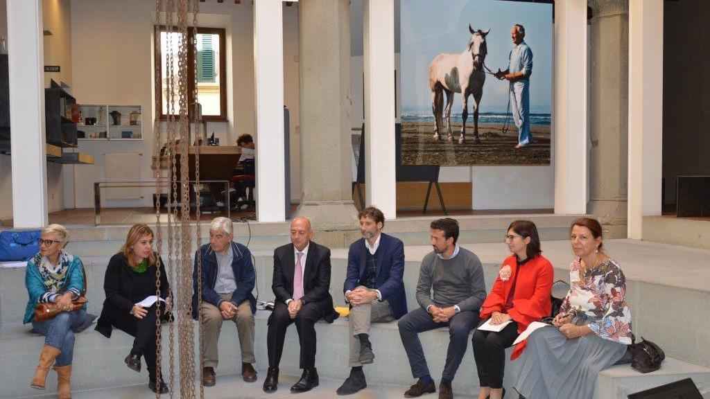 Un momento della conferenza stampa