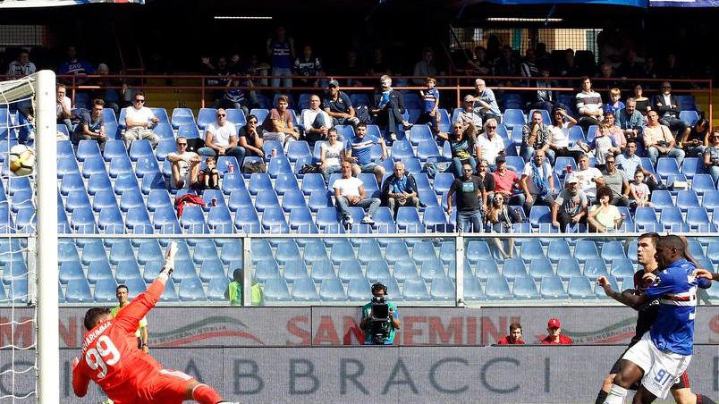 Samp super, Zapata e Alvarez stendono il Milan