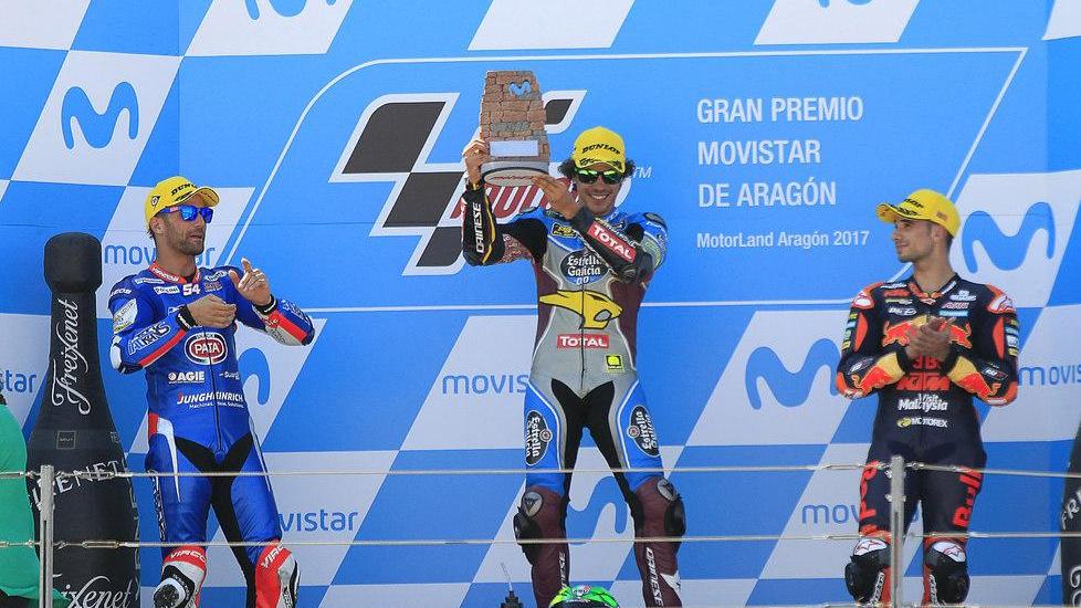 Marquez trionfa davanti a Pedrosa Rossi highlander