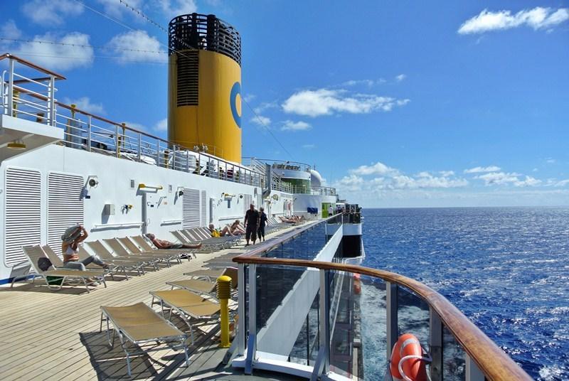 Una nave di Costa Crociere