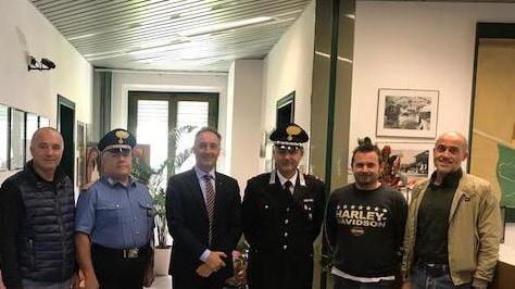 Il maggiore Riccardi incontra i conciatori