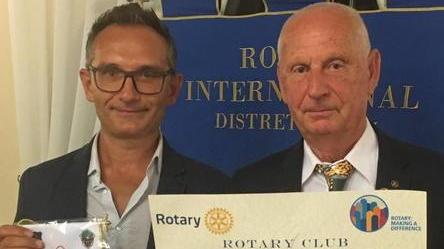 Rotary club, conviviale con il primo cittadino Neri