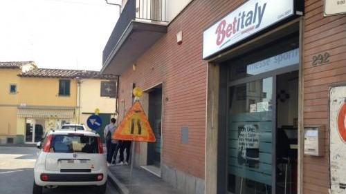 L'agenzia di scommesse di via Roma