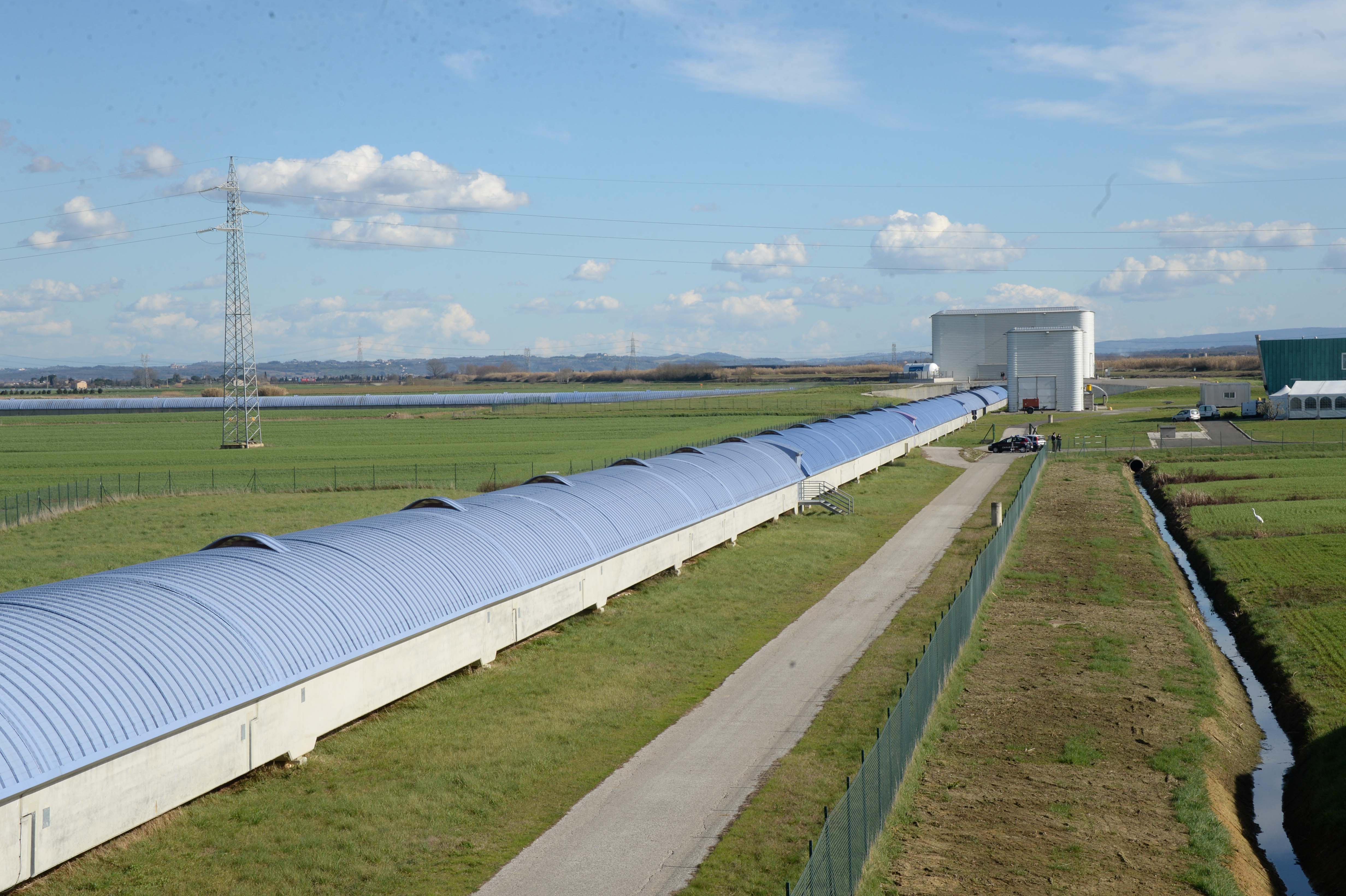 L'antenna Virgo di Cascina
