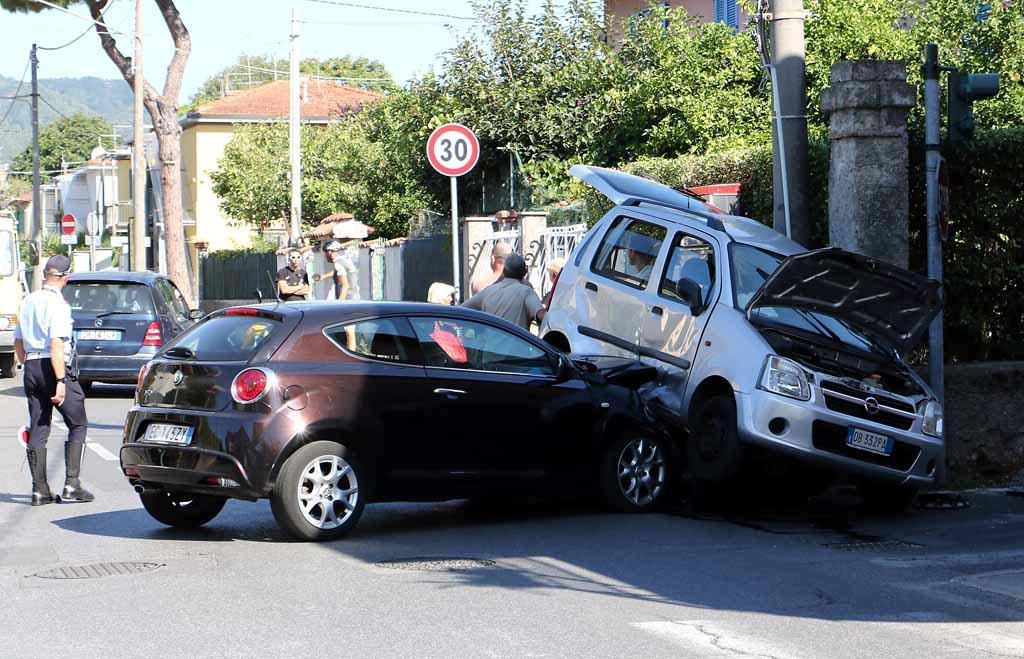Un incidente stradale (archivio)