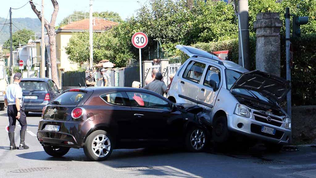 Un incidente stradale (archivio)