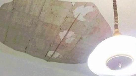 Il solaio crollato