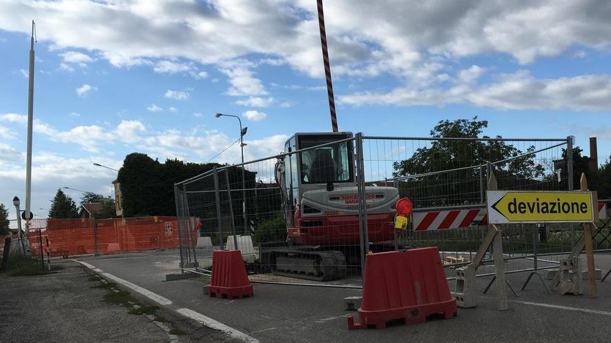 Lavori in corso sulla rete del gas