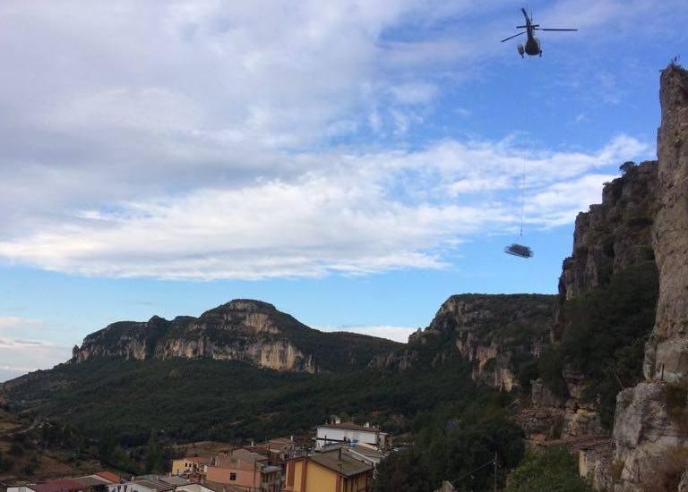 Messa in sicurezza di un costone