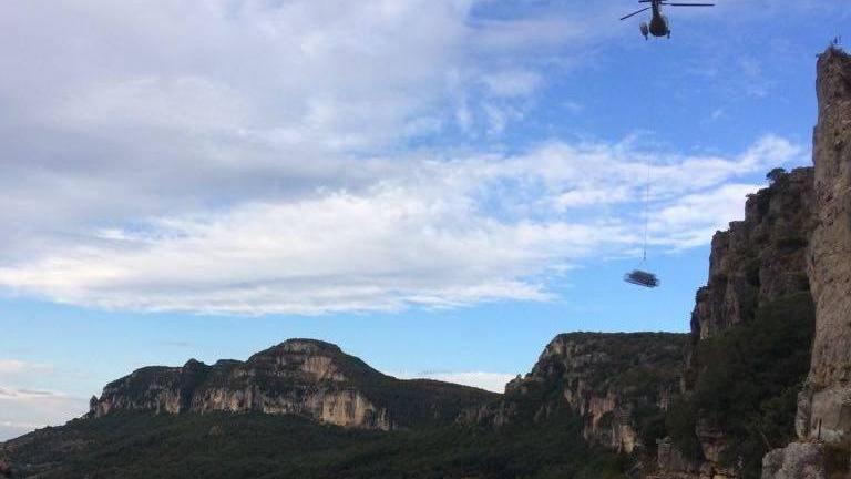 Messa in sicurezza di un costone