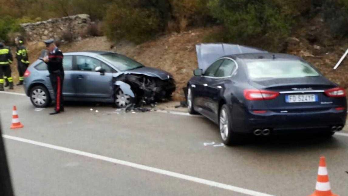 Incidente in Maserati: illeso Franco Mulas