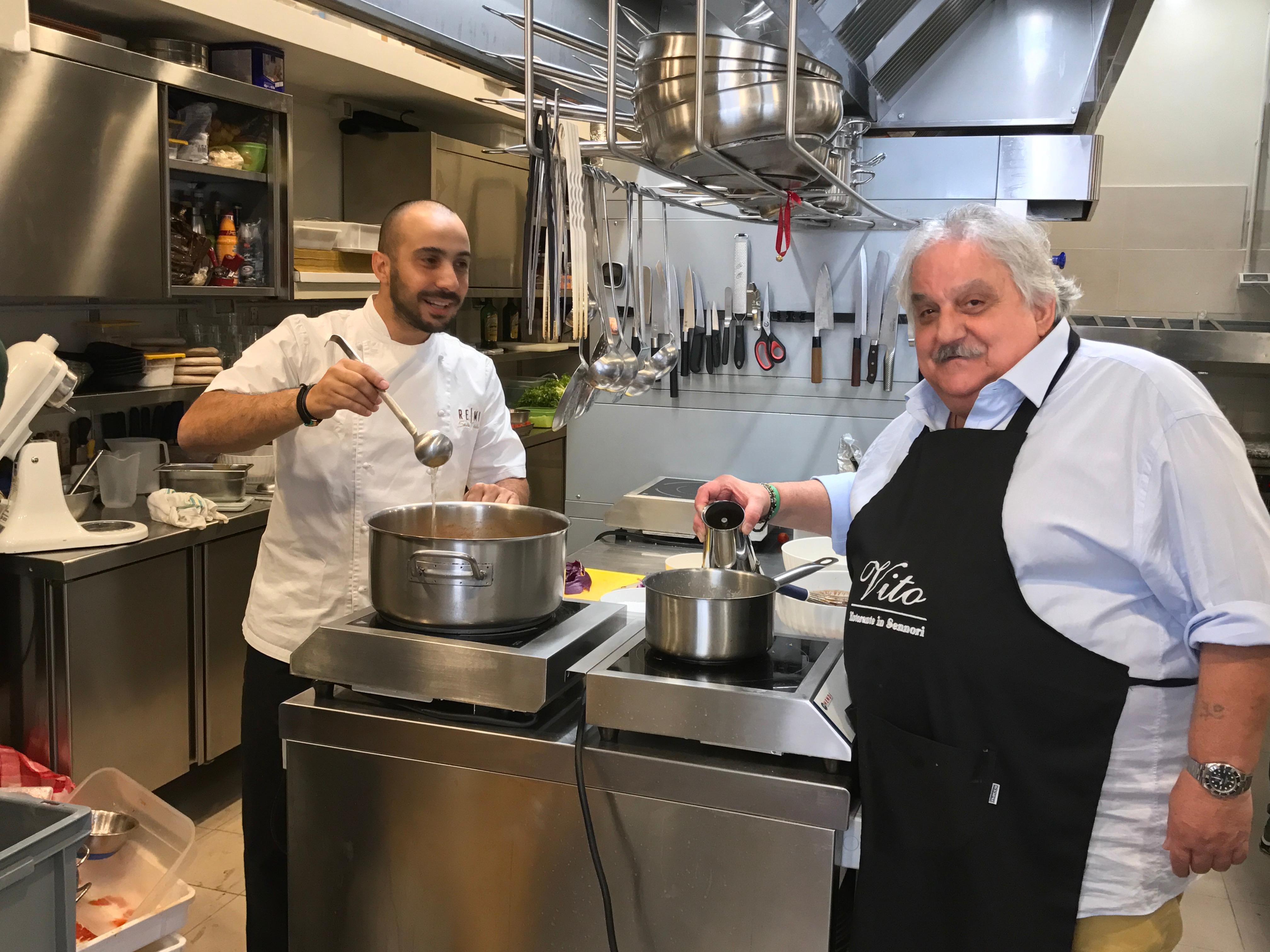 Sandro Cubeddu e Vito Senes