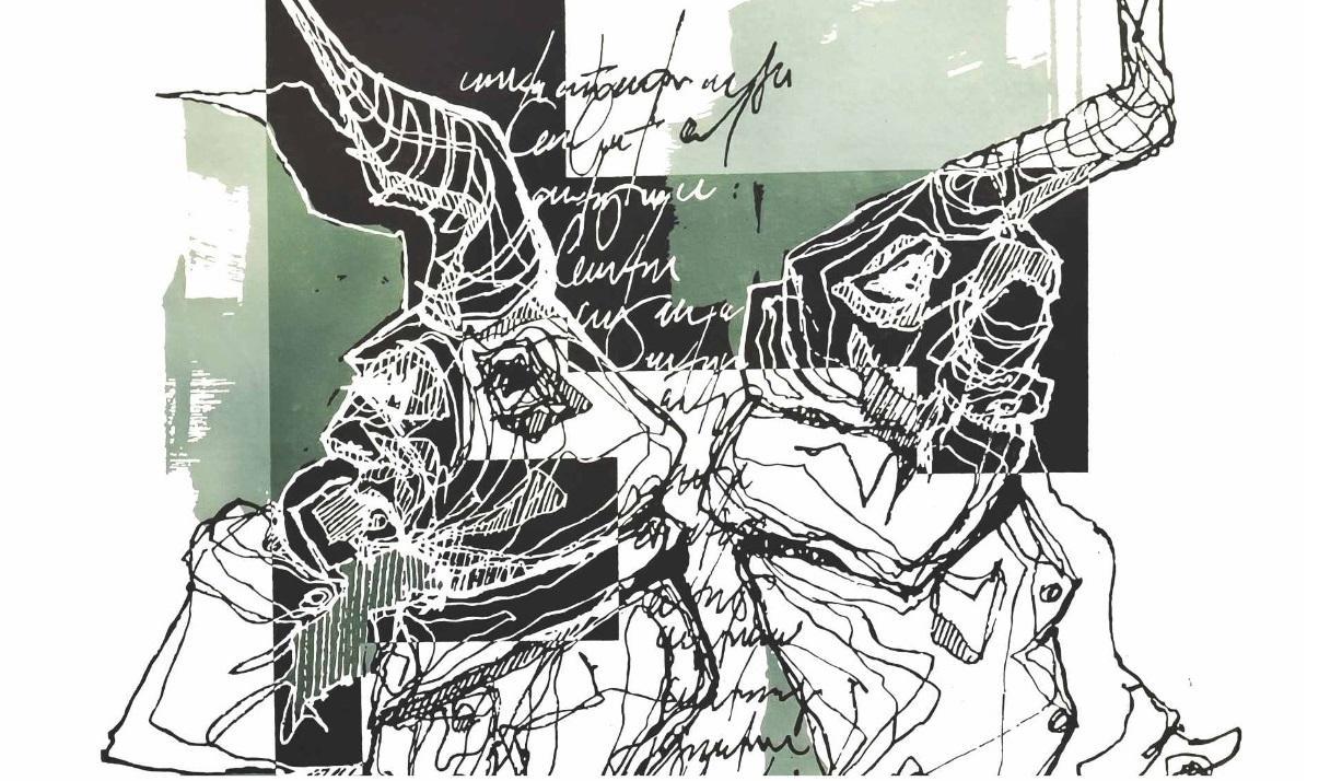 Una delle opere di Alejandro Robles