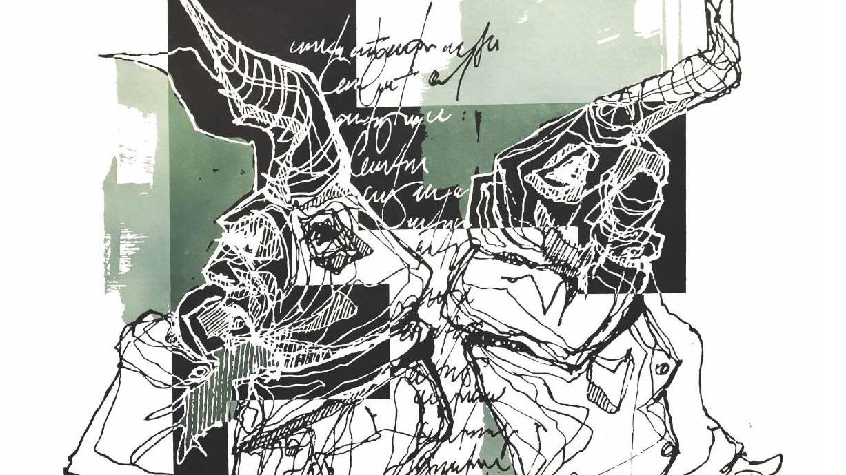 Una delle opere di Alejandro Robles