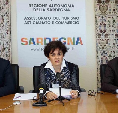 L'assessora regionale al turismo Barbara Argiolas