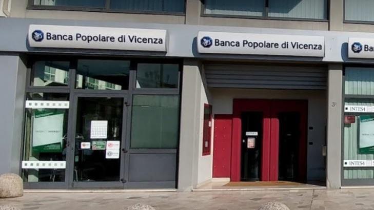 La filiale dell'ex Bpvi di via Fiorentina