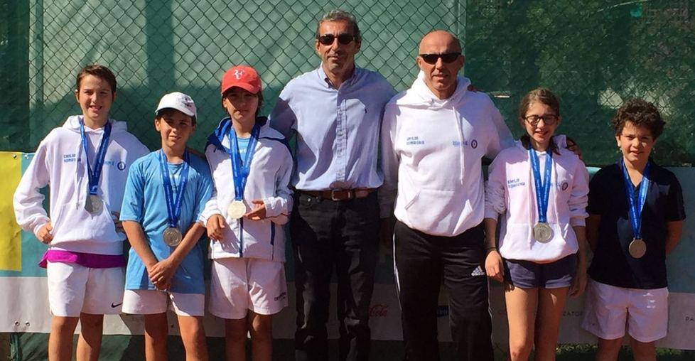 Splendido argento al Trofeo Coni per gli Under 14 del TC Cavezzo