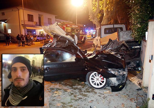 Muore a 25 anni in un incidente sulla Provinciale Lucchese - Foto