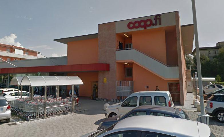 La Coop di via Scopelliti, a Quarrata