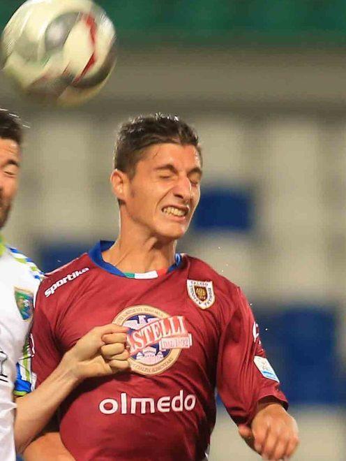 Spanò unico a rischio per il match con la Samb 