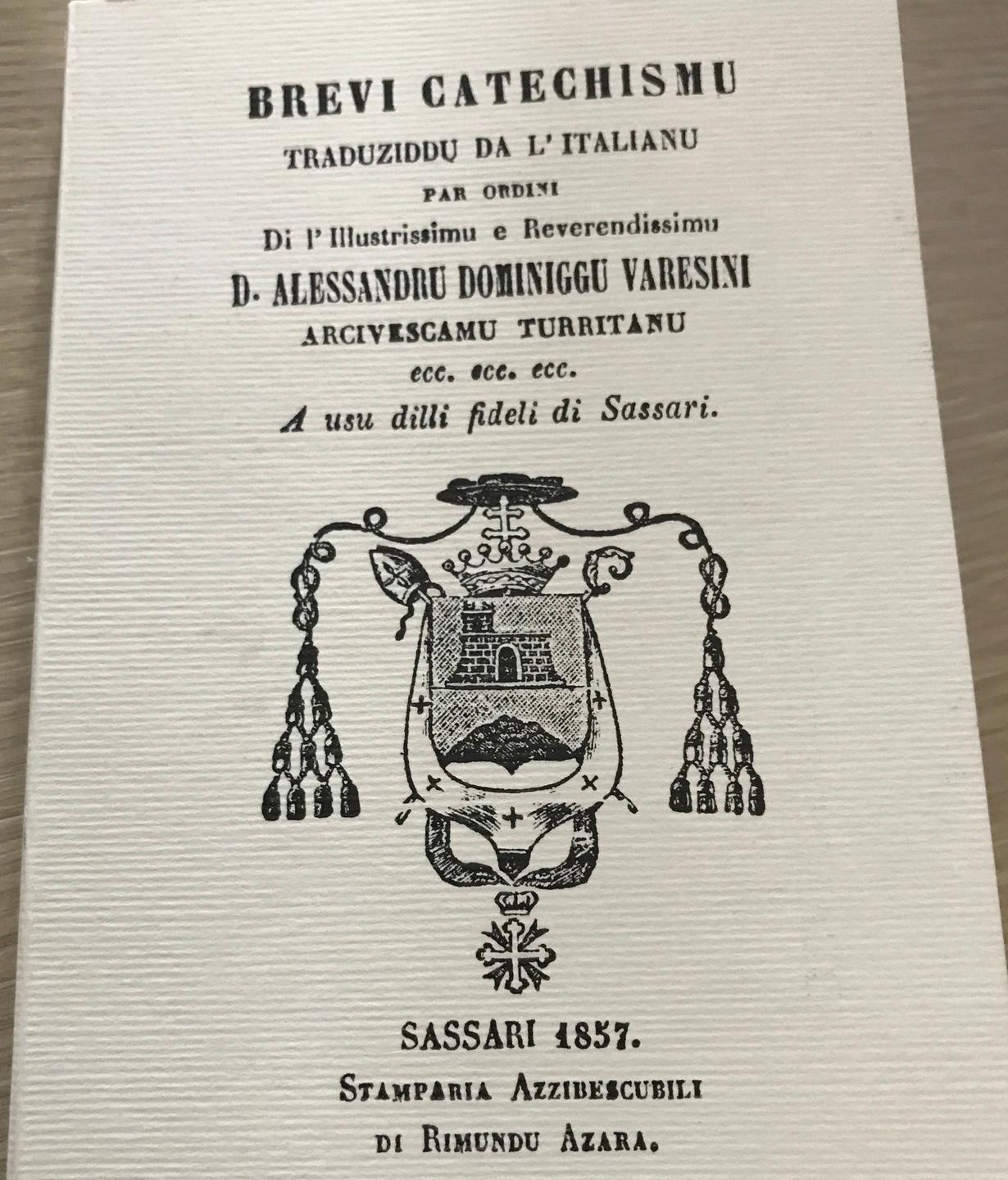 In dono ad Atzei il “Brevi Catechismu”