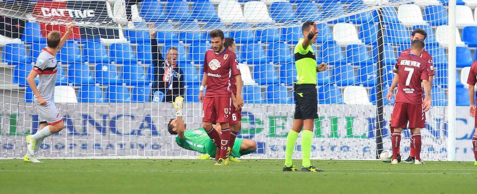 Tracollo Reggiana esonerato Menichini 